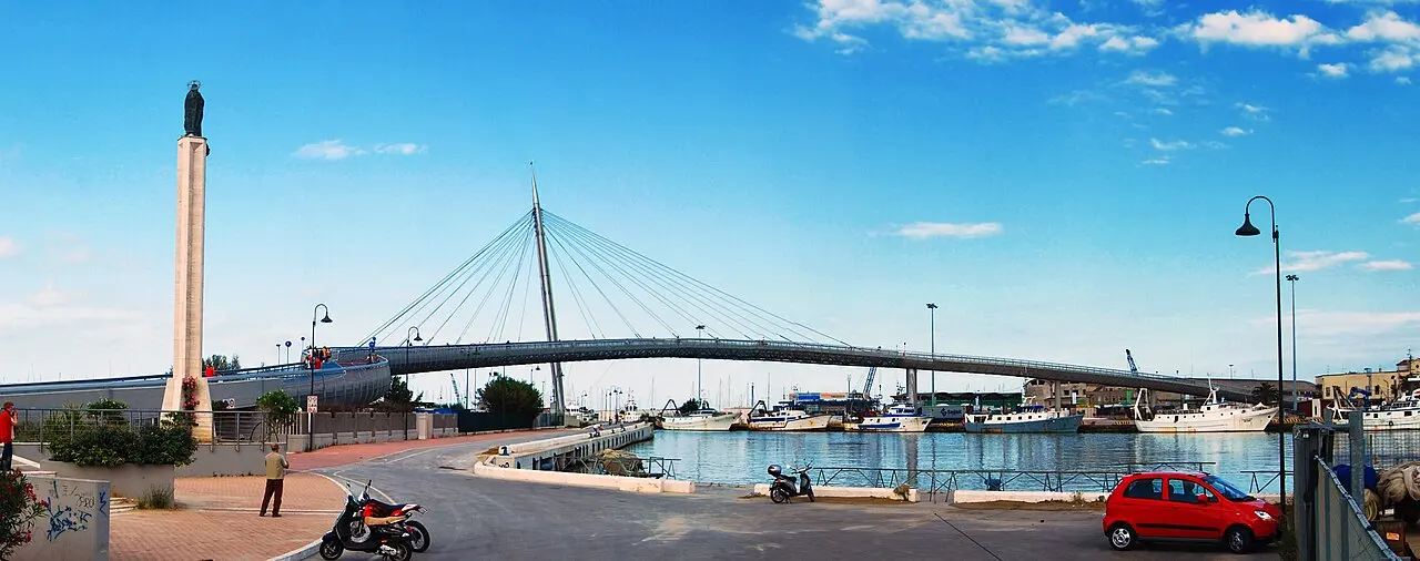 Il Ponte del Mare a Pescara, fotografia del 2011